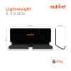 Veggfeste for nettbrett og smarttelefoner som skal lades - Universalmontering for iPad / iPad mini / iPad Air / iPad Pro