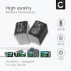 2x Batteri for Panasonic HC-VX870, HDC-SD40, HDC-TM80, HDC-SD90, HDC-SD80,HDC-SD60, HDC-HS80 Kameraer 3400mAh fra subtel