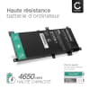 Batterie de rechange pour ordinateurs portables ASUS A455LA, X455LA, Notebook X Series X455LF, X455LB, X455LJ, X455LN, C21N1401 - 4850mAh 7.6V