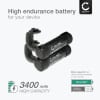 2x Batteri for 3400mAh fra CELLONIC