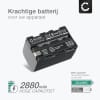 NP-F10, -F20, NP-FS21, -FS33 accu voor Sony DCR-PC1 DCR-PC2 DCR-PC3 DCR-PC4 DCR-PC5 DCR-TRV1VE - 2800mAh vervangende accu voor camera