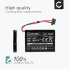 Batteri for Mitac Mio Moov M400, Mio Moov M405, Mio N177, Mio Moov 500, M1100, 338937010172 750mAh + verktøy sett 17stk fra subtel