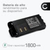 Bateria Motorola PMNN4151AR, HNN9008A 1800mAh - PMNN4151AR, HNN9008A, Batería recargable para walkie talkie Motorola GP340, GP360, GP380, GP320, GP680