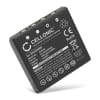 1x Batteri for HBC Radiomatic Eco, Linus 6, 4, Spectrum 1, 2, A, B, FBFUB09N, FUB 9NM 6V, FUB9NM, Micron 4, 6, Technos 700mAh 6V fra CELLONIC