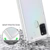 subtel® Schutzhülle Backcover kompatibel mit Samsung Galaxy A21s (SM-A217) Handyhülle Handytasche Hülle TPU Handyschutz Tasche Back Case Bumper Transparent