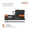 Battery for Lenovo Legion Y530-15ICH, Y540-15IRH, Y730-15ICH, Y740-15IRH, Y7000 Laptop - 4800mAh 11.4V 