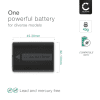 Batterie 1030mAh pour appareil photo - Remplacement modèle NP-FW50