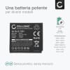 Batteria per Praktica DMMC-3D, Luxmedia 10-TS, Luxmedia 12-TS, KLIC-7001 700mAh , marca CELLONIC, ricambi di lunga durata per macchine fotografiche e videocamere