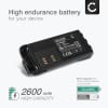 Batteri för Motorola GP340, GP380, GP360, GP320, GP328, GP680, GP330, HT1250, GP140, GP338, HT750, GP240, GP580, GP640, GP1280, GP280 7.4V 2600mAh litium Ion från CELLONIC