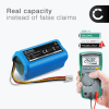 Batteri for Blaupunkt XBOOST, XVAC, Bluebot XEASY, AENO RC2S, RC3S, Evolveo RoboTrex H9 2600mAh fra CELLONIC