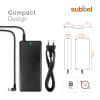 Lader for HP Compaq / Compaq Presario / EliteBook / Envy / Pavilion / ProBook - Charger 19V 40W Ladekabel 2.6m Strømforsyning Bærbar Laptop