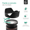 CELLONIC® Paraluce per EW-88C baionetta - Canon EF 24-70mm f/2.8L II USM lens hood in Materiale sintetico protezione della lente contro urti e graffi