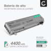 Batería para portátiles Dell Latitude E6410, E6400, E6510, E6500, Precision M4500, M4400, MP490, PT434 - 4400mAh 10.8V - 11.1V 