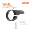 Soporte manillar bicicleta para Sigma Sport ROX 12.0 ROX 11.0 ROX 7.0 ROX 4.0 ROX 2.0 Soporte GPS en negro de Soporte para GPS bicicleta