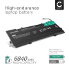 Batteri for HP Spectre x360 15, KB06XL, HSTNN-DB7R, 902401-2C1, 902499-855 6840mAh fra CELLONIC