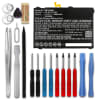 Batteri for Samsung Galaxy Tab S3 + verktøy (SM-T820 / SM-T825) - EB-BT825ABA (6000mAh) reservebatteri