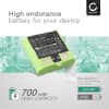 Batteri for DeTeWe Outdoor 8000, Simvalley PX-1755, PX-1761 700mAh fra subtel