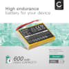 Batteri for HP Sprocket 200, 1AS84-60006 600mAh fra CELLONIC