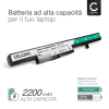 Batteria per portatile Lenovo B40-30, B40-45, B40-70, B40-80, B41-30, B41-35, B50-45, IdeaPad 305-14IBD, 15ABM, 15IBD, 15IBY ricambio per laptop 2200mAh 14.4V - 14.8V 