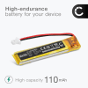 Batteri for Logitech Spotlight Presenter 110mAh 3.7V fra CELLONIC