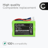3HR-AAAU Battery for Bang & Olufsen BeoCom 6000 BeoCom M6000 BeoCom M6000 MKII BeoCom 1 Cordless Phones - T373 70AAAH3BMXZ Battery Replacement - 700mAh