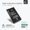 Batteri for Motorola EVX-531, EVX-534, EVX-539, VX-261, VX-264, VX-451 Vertex EVX-261, EVX-530, EVX-531, EVX-534 7.4V 2600mAh Lithiumion fra CELLONIC