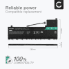Batteri for Lenovo Ideapad 5 Pro 14ACN6, 14ITL6, 14IAP7, 14ARH7, Lenovo L20C3PF1 4650mAh 11.55V fra CELLONIC