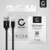 data-kabel / datakabel för Apple iPhone 17, 16, 17 Pro Max, 16 Pro, 16 Pro Max, 17 Pro, 16e, iPad Air 4 (2020) - A2072, Air 4 (2020) - A2324 LG Velvet Nintendo Switch OLED Samsung Galaxy S25 Ultra, S25, S23, S22 Plus Google Pixel 10, 9a Sony PS5 Controller - 1m 3A överföringssladd Nylon Datakabel svart