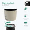 ET-83D Kamera Ø 77mm Teleobjektiv Solblender for Canon EF 100-400 mm 1:4.5-5.6L IS II USM – Plast Bajonett Sylindrisk / Rund Solblender fra CELLONIC