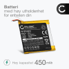 Batteri for Apple iPod nano 3 Gen. - A1236 450mAh fra CELLONIC