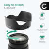 EW-83N Kamera Solblender for Canon EF 24-105mm f/4L IS USM – Plast Bajonett Solblender fra CELLONIC