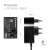 Fuente de alimentación para Focusrite Saffire Pro 24 Pro 14, Netgear Prosafe GS108 GS115, Linksys WRT160N, Draytek Vigor 2920, Huawei HG520b - ca. 1,5m, , 2,5A (5.5 x 2.5mm)