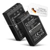 2x Batteri 1000mAh