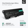 Akku für Lenovo ThinkPad T420, T510, T420i, T410, T520, ThinkPad Edge 15, Edge E420 Laptop - 6600mAh 10.8V - 11.1V 