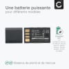 2x Batterie 2250mAh pour appareil photo JVC GS-TD1, GY-HM100, GZ-HD7 - Remplacement modèle BN-VF808 BN-VF815 BN-VF823