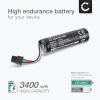 Batteri for Logitech Ultimate Ears Boom 3 984-001405, T123682016VK (3400mAh, 3.7V) fra CELLONIC