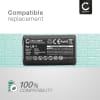 Batteri for Rode VideoMic Pro Plus, Rode Performer TX-M2 1300mAh fra CELLONIC