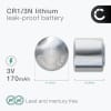 CELLONIC CR1/3N Knappecellebatterier (Lithium, 170mAh, 3V) til Hundetreningshalsbånd, Kameraer, Lasersikter – x5-Pakke