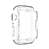 subtel® Beskyttelsesetui og skærmbeskytter til Apple Watch 7 - 45mm 9H Hærdet glas GPS Smart Watch Cover Smartwatch Bumper Case Frame - Gennemsigtig