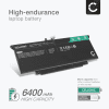 Batteri for Dell Latitude 7410, 7310, 7CXN6, JHT2H, HRGYV 6400mAh 7.7V fra CELLONIC