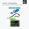 Batteri for Pool Blaster Max, Water Tech Pool Blaster Max, (Water Tech 10142A007, PBA007) 3000mAh fra CELLONIC