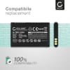 DBO-1000A Battery for Doro 1370 / 1372 / 2404 / 6040 / 6060 Smartphone / Phone Battery Replacement - 1200mAh