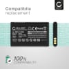 Batterie DBO-1000A 1200mAh pour téléphone portable Doro 1370 / 1372 / 2404 / 6040 / 6060