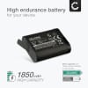 Battery for GoPro Hero 13, AHDBT-1301 AHDBT-1301PR (1900mAh, 3.89V) from CELLONIC
