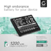 Batteri for Doro 7030, 7080, 7031, DFC-0270, DBX-1350A - 1200mAh 3.7V  fra CELLONIC