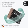 Batteri med typ C input for Canon EOS 100D, EOS Kiss X7, EOS M, EOS M10, EOS M100, EOS M2, EOS M50 LP-E12 (750mAh, 7.4V) fra CELLONIC