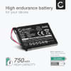 Batteri til Garmin DriveAssist 50, 51 / DriveLuxe 50 / Nüvi 2589, nüvi 2599 (LMT-D, LMT-S) - 361-00056-21 (750mAh) Reservebatteri