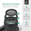 8x Anelli adattatori CELLONIC® per filtro ‘step down’ per accessori di fotocamera come filtri e parasole con diametro più piccolo su obiettivo con ø filettatura maggiore