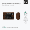 Batteri for Canon EOS 80D, 70D, 60D, 7D, 6D, 5DS, EOS 5D Mark IV, III, II TLP-E6P (2600mAh, 7.4V) fra CELLONIC
