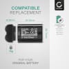 2x Batteri for FujiFilm X-T4 / GFX 50S II / GFX100S / X-H2S Kameraer 2000mAh fra subtel
